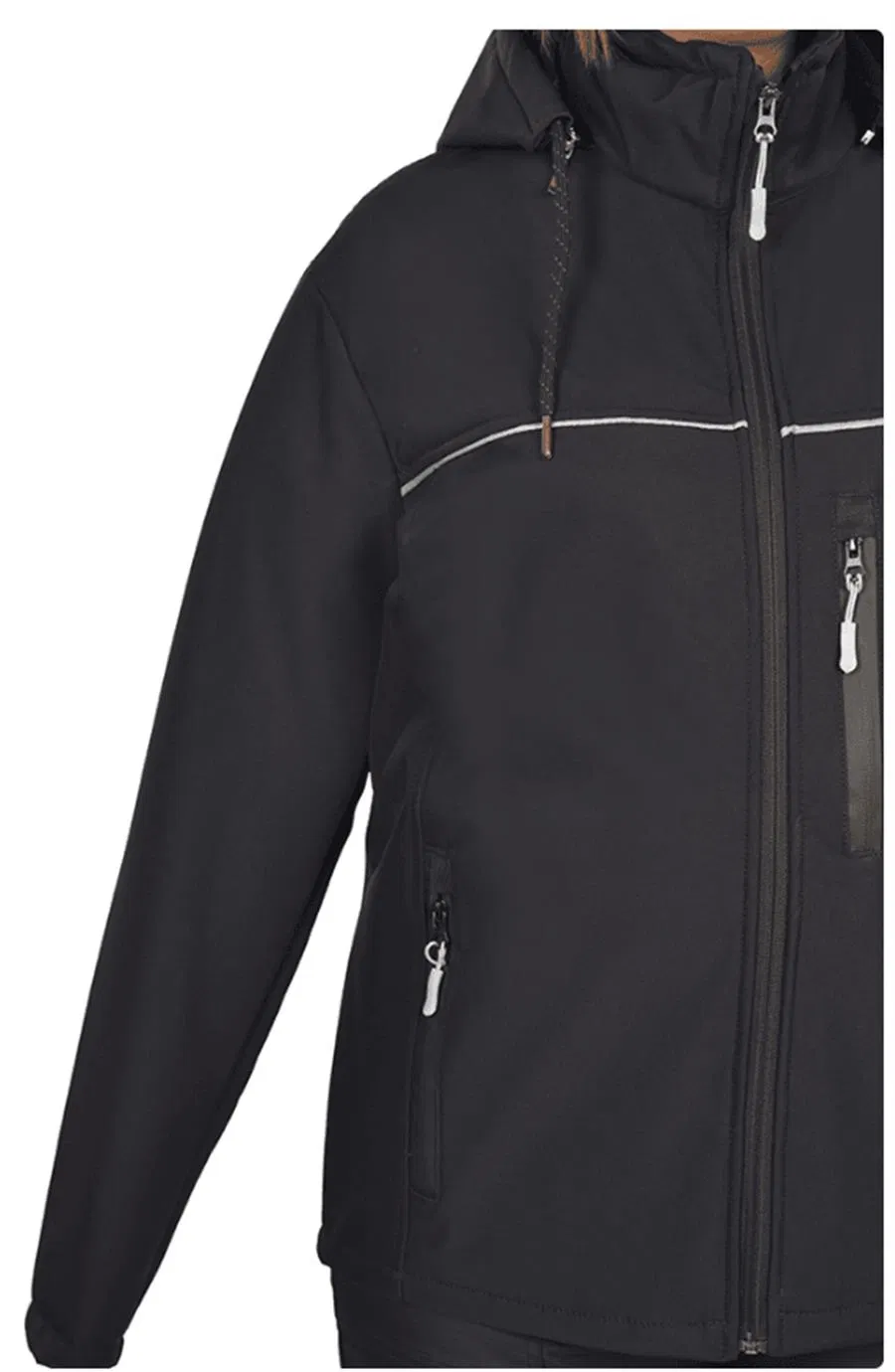 Softshell Mont Kapşonlu Su ve Soğuk Geçirmez Unisex