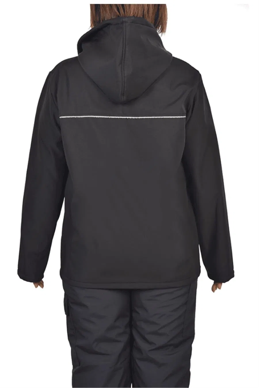 Softshell Mont Kapşonlu Su ve Soğuk Geçirmez Unisex thumbnail 2