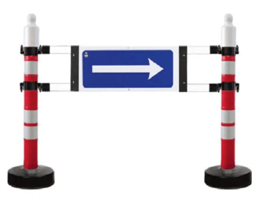 Dubalı Uyarı Levhalı Bariyer