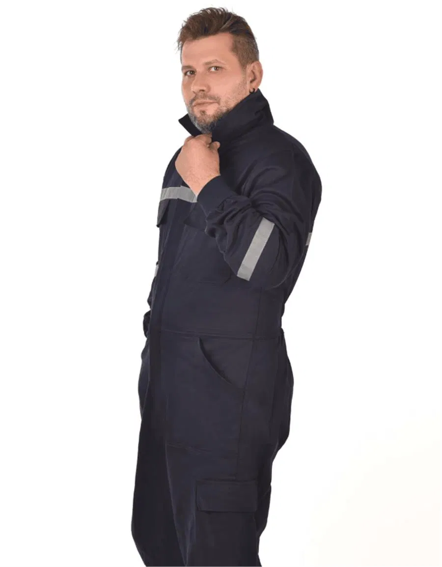 İşçi Tulum Unisex Lacivert thumbnail 2