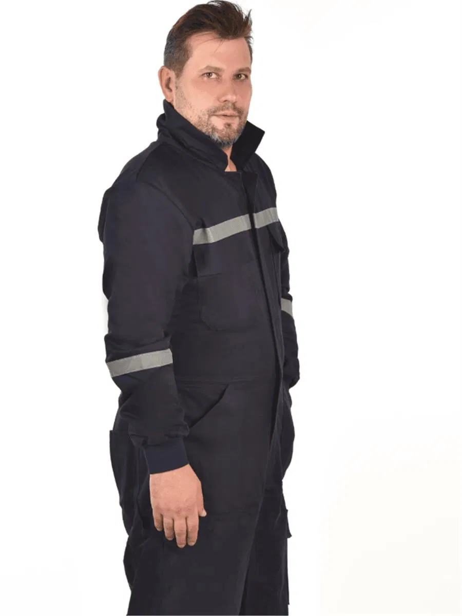 İşçi Tulum Unisex Lacivert thumbnail 3