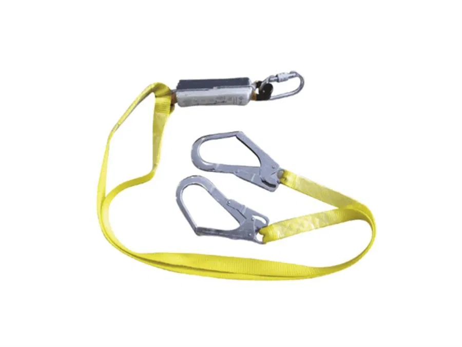 Lanyard Çift Kollu Kolon Halatlı Şok Emicili